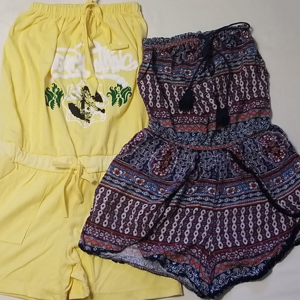 Tube romper bundles both x-small